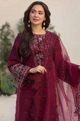 Allys - 3PC Velvet Embroidered Suit - SS0113